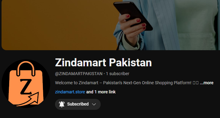 Zindamart YouTube Channel Thumbnail